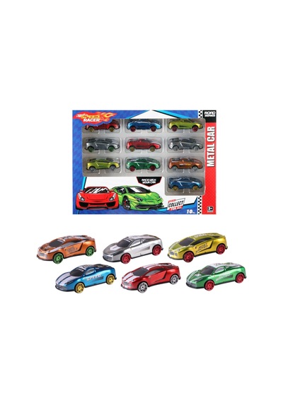 Speed Racer Road Series 20'li Metal Araba Seti Metal Yarış Arabası Seti