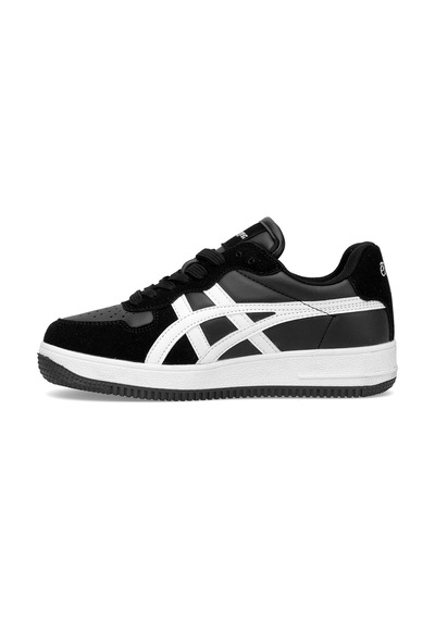 Etayger E-3086 Erkek Casual Klasik Sneaker Siyah - Beyaz Siyah  -  Beyaz