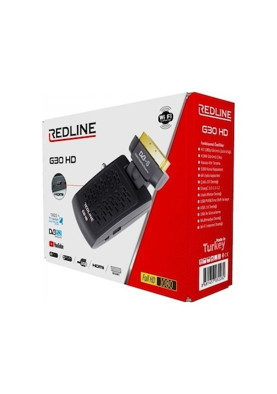 Redline G30 Mini Hd Uydu Alıcısı - Hdmı Ve Scart Bağlantılı Full Hd Görüntü Kalitesi