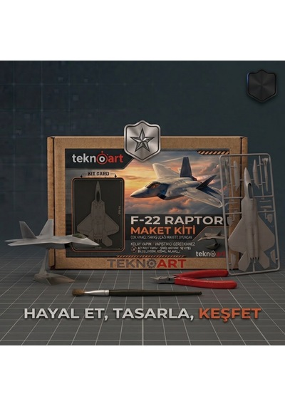 F22 Raptor Model Kitcard