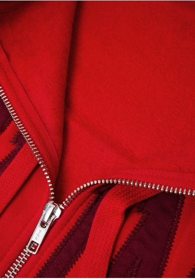 Mavi Logo Baskılı Sweatshırt Acı Kırmızı Kırımızı Kadın Sweatshirt M1s10421-82054