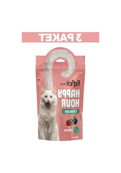 Tavuk Aromalı Kedi Ödülü, 3 X 60 G Paket
