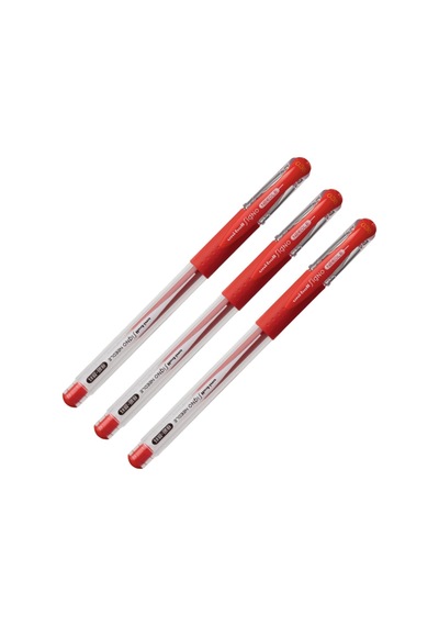 Uniball Signo Needle İğne Uçlu Jel Kalem Um-151nd 0.38 Mm Kırmız 3 Adet