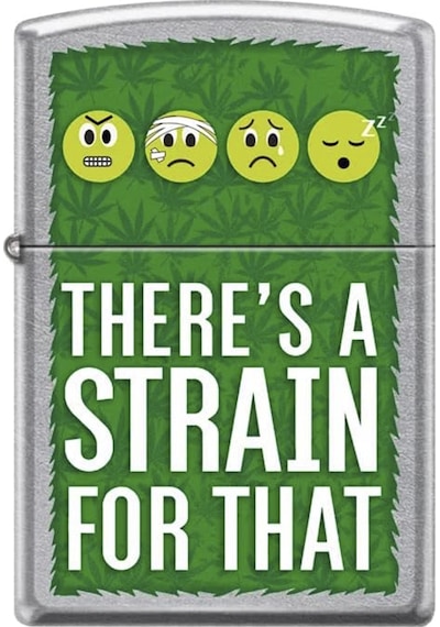 Zippo Leaf Leaves Emoji Design Street Chrome Windproof Çakmak - 49007-00071-model15