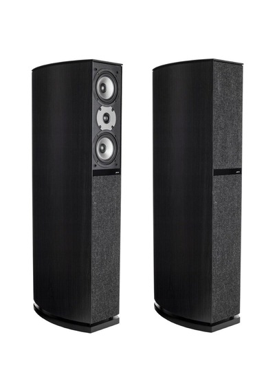 Jamo D 590 Special Edition Black Siyah Kule Tipi Hoparlör Çift ı