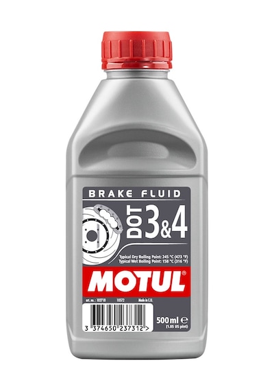 Motul Dot 3&4 Brake Fluid Fren Hidrolik Yağı 500 ML
