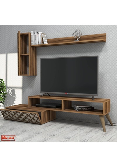 Variant Planet Tv Ünitesi - Krem / Ceviz