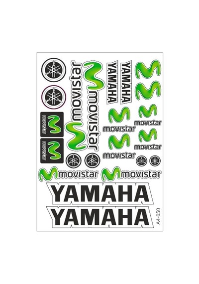A4 Sticker 055 Tek Paket Çoklu Sticker Standart