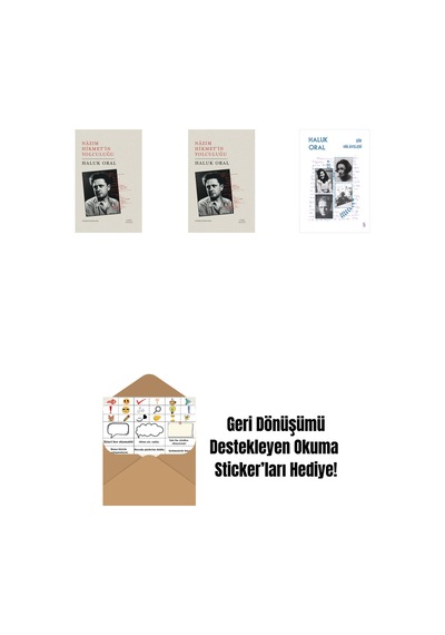 Nazım Hikmet İn Yolculuğu + Nazım Hikmet'in Yolculuğu Ciltli + Şiir Hikâyeleri + Okuma Sticker'ları