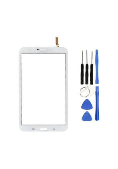 Samsung Galaxy Tab 3 Sm-t315 Uyumlu Servis Dokunmatik Beyaz + Tamir Seti