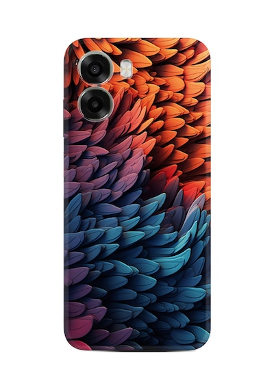 Oppo A6x Uyumlu Kılıf Boutique Baskılı Resimli Yapraklar Pcode -090