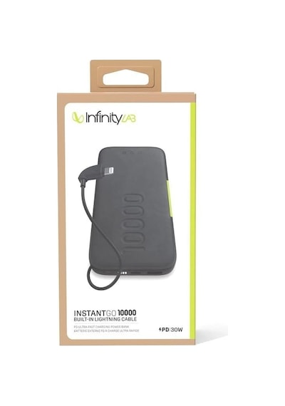 Infinitylab By Harman Instantgo 10000 mAh Lightning Powerbank Siyah