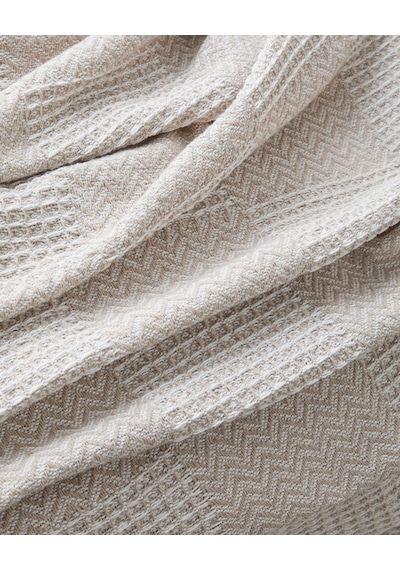 Palea Koltuk Şalı 170x210 Cm Multicolor Krem - Bej