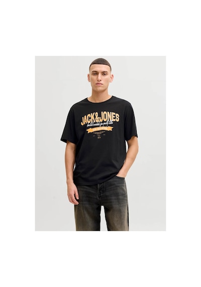 Jack & Jones Jjelogo Tee Ss O-neck 2 Col Ss26 Sn Siyah Erkek T-shirt 12288016 Black