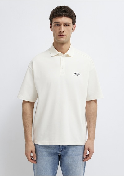 Mavi - Mvjns Baskılı Ekru Polo Tişört 0613666-70057