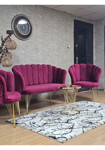Zafir Gold Kaplama Tel Ayak Papatya Çay Seti Koltuk Takımı , Balkon, Salon, Ofis, Cafe Koltuk Takımı Bordo Zafir Gold Kaplama Tel Ayak Papatya Çay Seti Koltuk Takımı , Balkon, Salon, Ofis, Cafe Koltuk Takımı Bordo