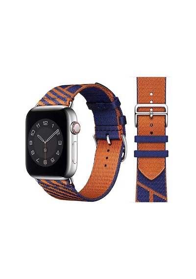 Apple Uyumlu Watch 7 41mm Krd-51 Hasır Kordon-no5