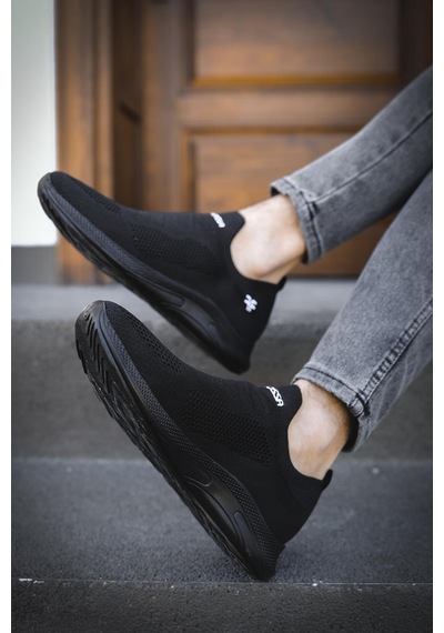 Ossa Slip On Nefes Alan Kalın Taban Erkek Sneaker
