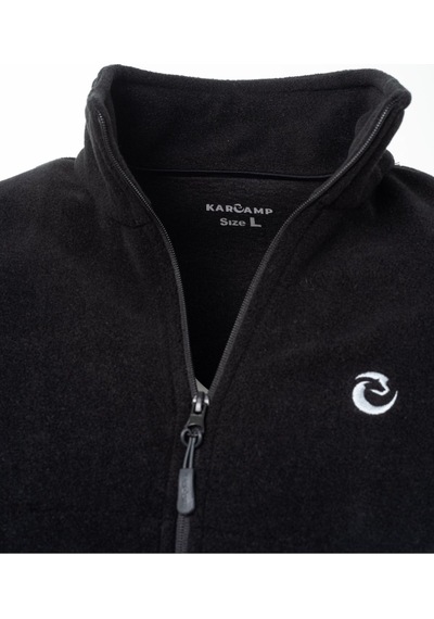 Karcamp 5 Cepli Unisex Polar Mont Ceket Siyah