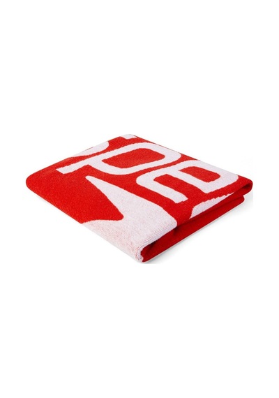 Speedo Logo Deniz Plaj Havlu Kırmızı