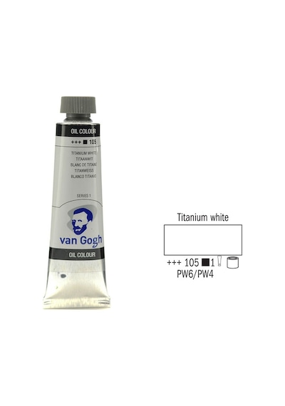 Van Gogh 40 ML Yağlı Boya Seri:1 No:105 Titanium White