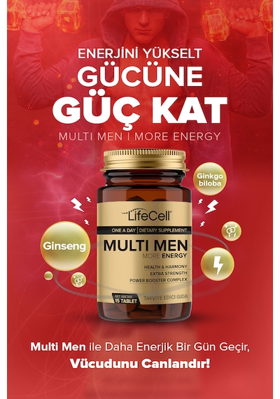 Multı Men Erkeklere Özel Güç Artırıcı