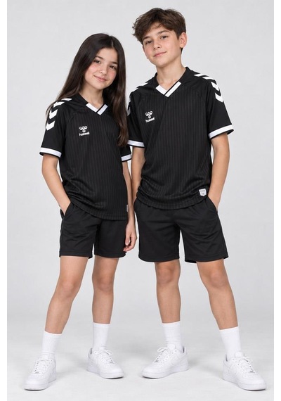 Hummel Fast Çocuk Basic Tek Üst Futbol Forma Siyah