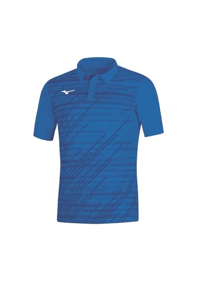 Mizuno Chiba Polo Erkek Tişört Mavi Çok Renkli