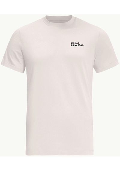 Jack Wolfskin Essential T M Erkek T-shirt-28378-krem Krem