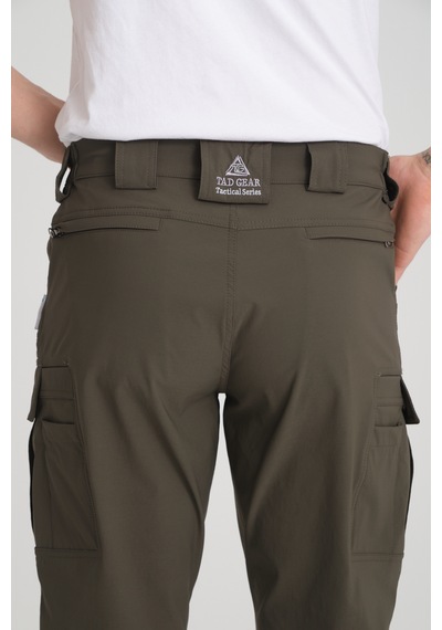 Tad Gear Taktik Force Model Likralı Pantolon Çöl Renk Yeşil