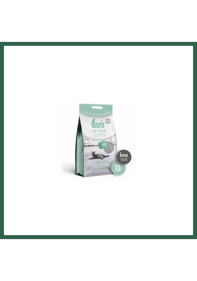 Leos Cat Litter Doğal Bentonit İnce Taneli Kedi Kumu 2x10 Lt Bzs01