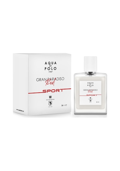Aqua di Polo 1987 APCN000510 Gran Paradiso Red Sport EDP 50 ML Erkek Parfüm