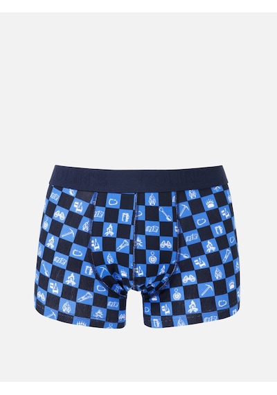 Colin's Colins Modern Fit Erkek Mavi Boxer Cl1069361 Q1.v1 Ble Mavi
