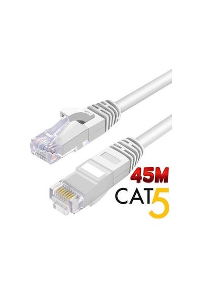 Hadron Hd4137 45m Metre Cat5 Hazır Fabrikasyon Lan Uçları Hazır Rj45 Patch Kablo