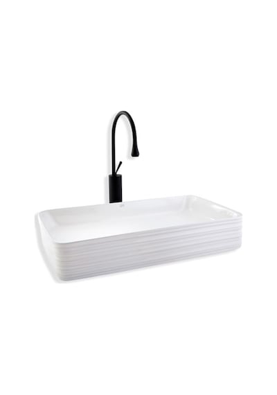 Eva Banyo Lena E-2106 Tezgah Üstü Porselen Lavabo