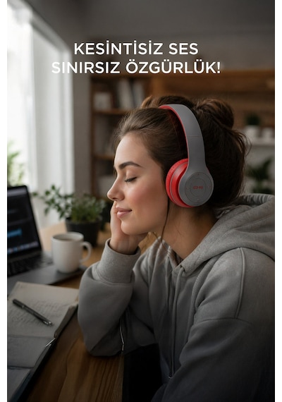 P47 Fm'li Bluetooth Kulaklık