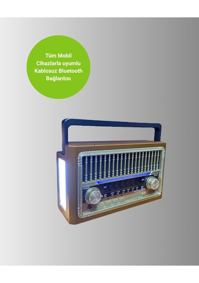 Ahşap Görünümlü Masaüstü Bluetooth Cihaz