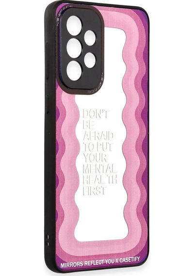 Ilkeshop Newface Samsung Galaxy Uyumlu A73 5g Kılıf Mirror Desenli Kapak - Mirror - 11