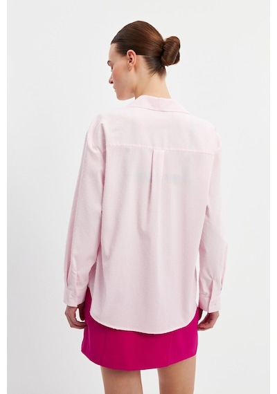 Stella Pulvis Pembe Basic Gömlek Pembe
