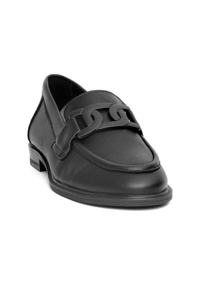 Mammamia D24ya-3235 Kadın Deri Loafer Ayakkabı D24YA-3235-R7307 Siyah Mammamia D24ya-3235 Kadın Deri Loafer Ayakkabı D24YA-3235-R7307 Siyah