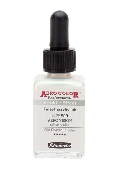 Aero Color Akrilik Mürekkep 28 Ml 909 Aero Vision Silver Violet No Color