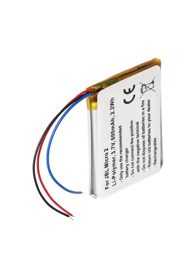 Jbl Micro 2, Li-polimer, 3.7v, 600mah, 2.2wh Pil