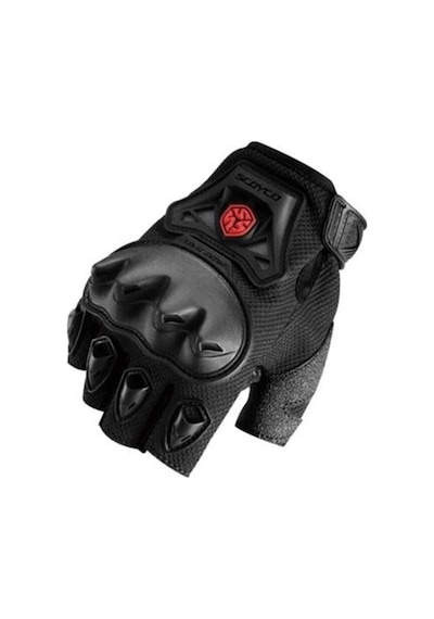 Scoyco Mc29d Yarım Korumalı Motosiklet Eldiveni Siyah