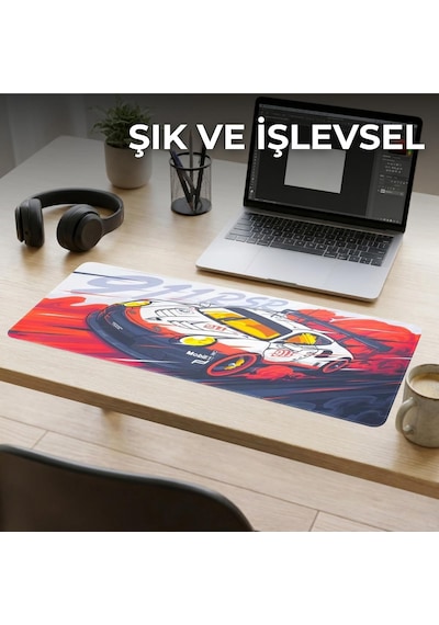 Büyük Oyuncu Mouse Pad 300x700 Mm, Spor Araba Temalı Mikro Kumaş Yüzeyli Desenli Mousepad, Kaymaz Kauçuk Tabanlı Xl Masa Matı Desk Pad Büyük Oyuncu Mouse Pad 300x700 Mm, Spor Araba Temalı Mikro Kumaş Yüzeyli Desenli Mousepad, Kaymaz Kauçuk Tabanlı Xl Masa Matı Desk Pad