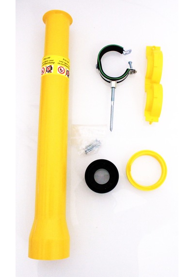 Liander Schutbuisset Gaz Boru Koruma Seti Ası4515 Kz M136251 Duvar Geçişi