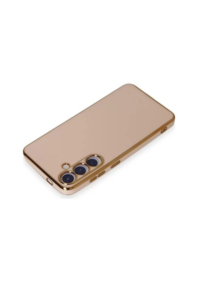 Newface Samsung Galaxy S24 Plus Kılıf Volet Silikon - Pembe