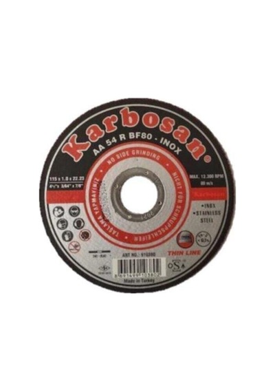 Karbosan İnox 115 Mm Metal Kesici