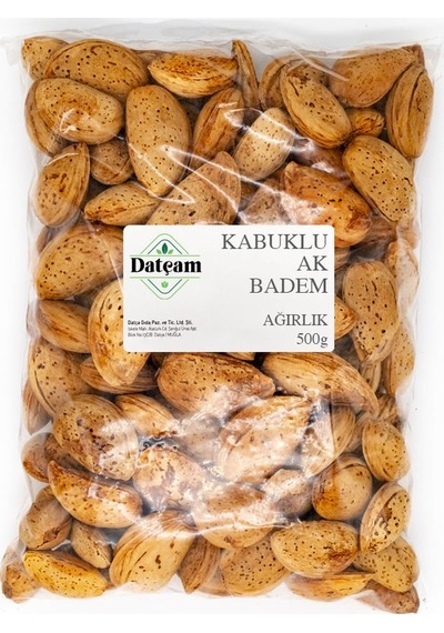 Kabuklu Ak Badem 500gr
