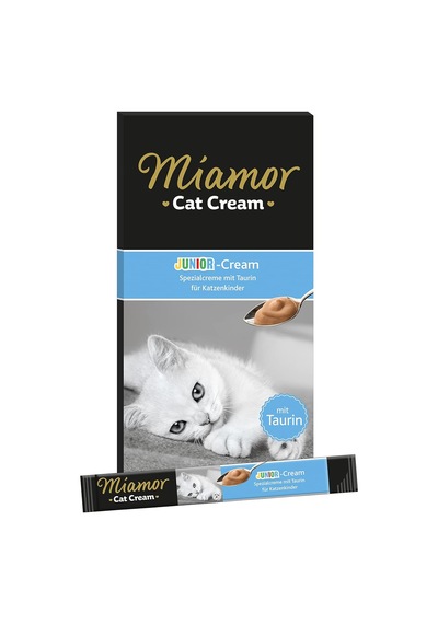 Cream Yavru Sıvı Kedi Ödülü 6x15gr