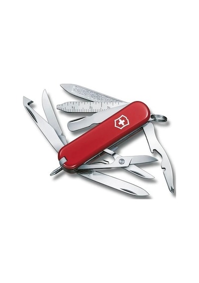 Victorinox 58 Mm Uzunluğunda Çok Fonksiyonlu Kamp Çakısı Pratik Kullanım Kırmızı